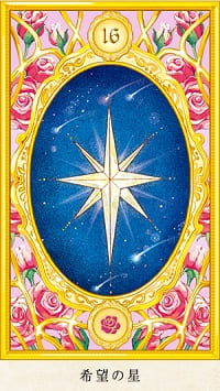 タロットカード：希望の星